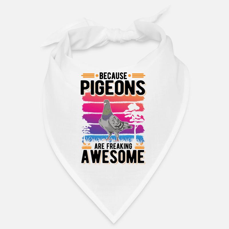 Parce que les pigeons flippent génial Taube Bandana