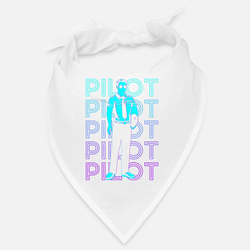 Pilot Luftfahrt Aviator Retro Bandana