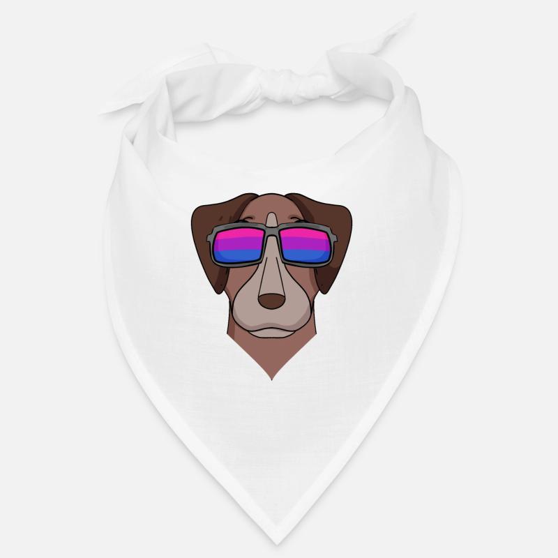 Bisexual Pointer Dog Gift Bandana