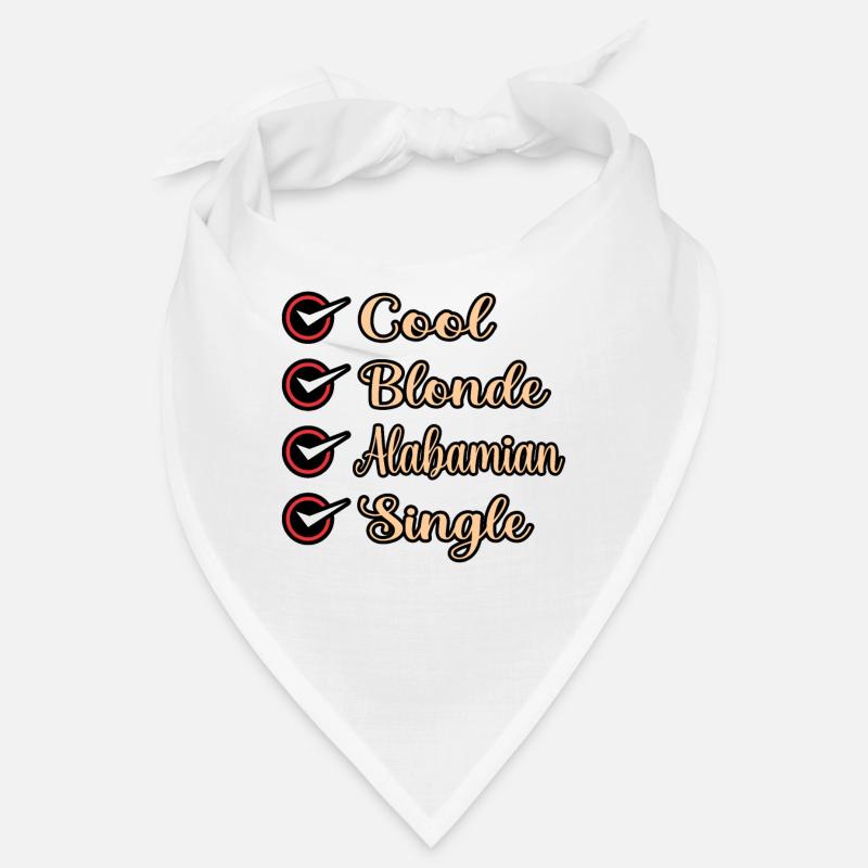 Cool Blonde Alabamese Single Gift Bandana
