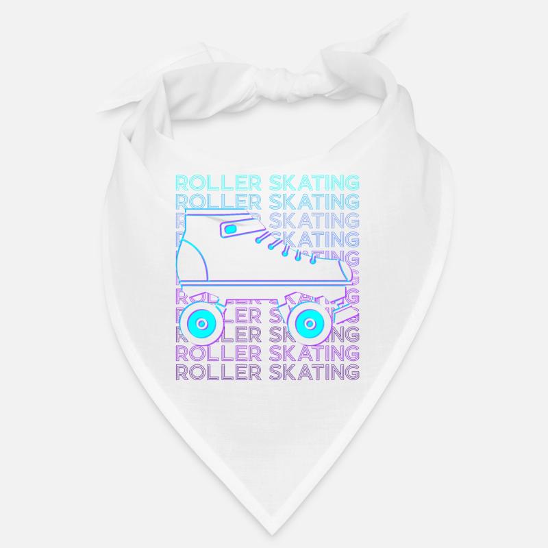 Roller Skating Roller Skaters Roller Skates Retro Bandana