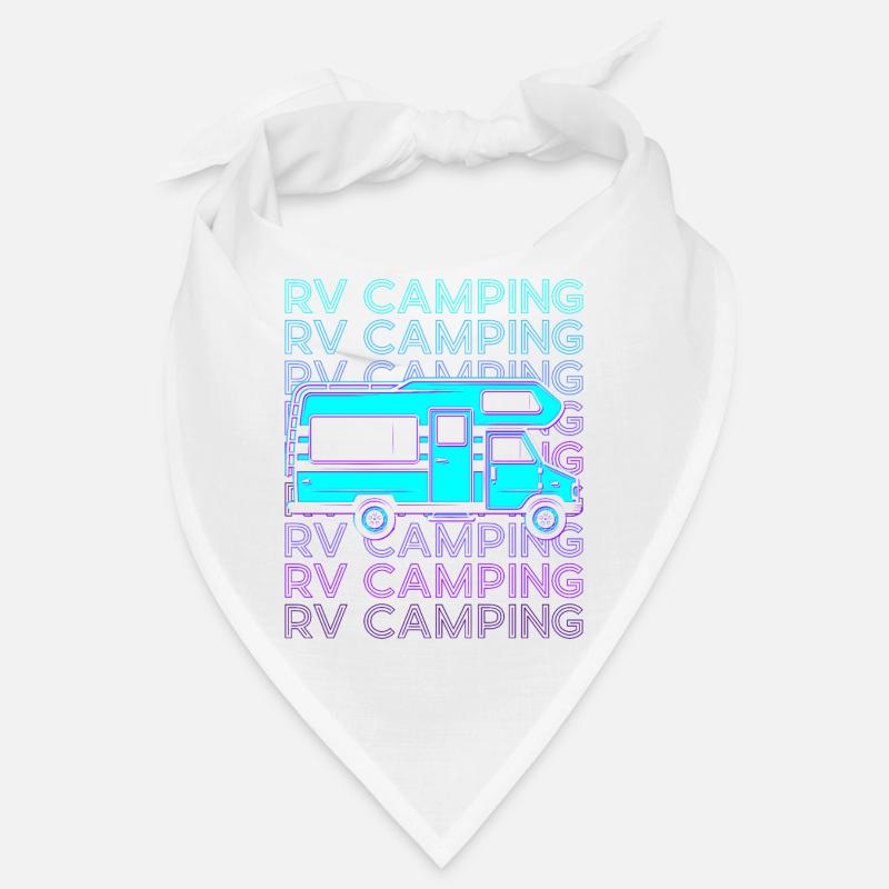 Motorhome Camping Motorhome Retro Bandana