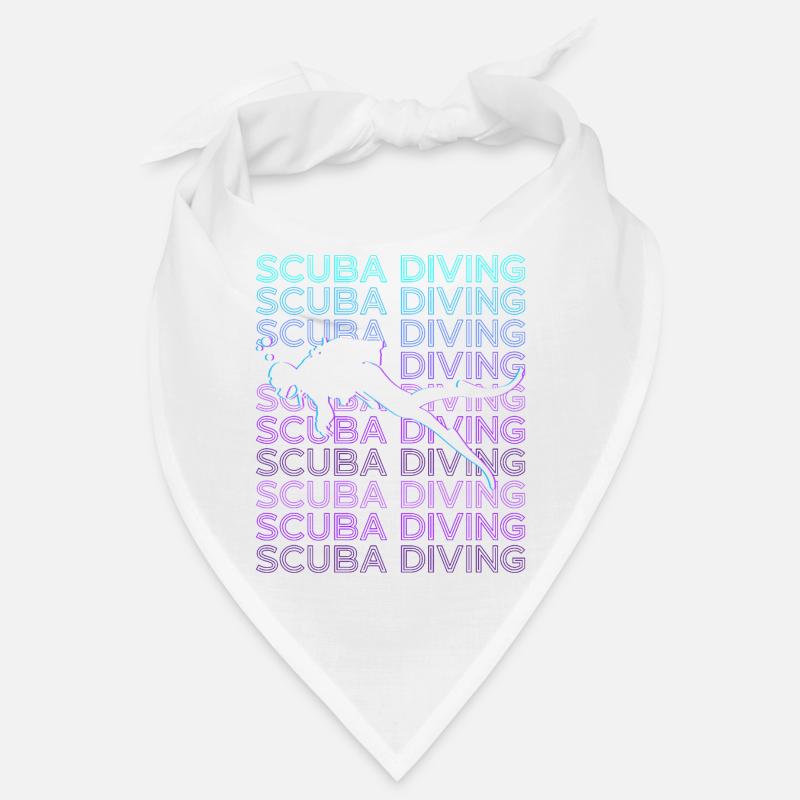 Scuba Diving Scuba Diver Retro Bandana