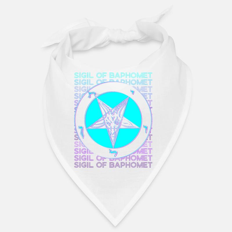 Sceau de Baphomet Pentagram Occult Magic Bandana