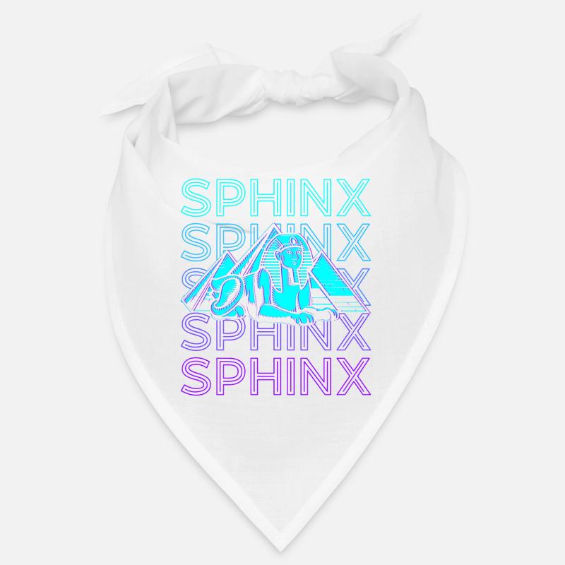 Sphinx Ägyptische Satue Große Sphinx von Gizeh Ret Bandana