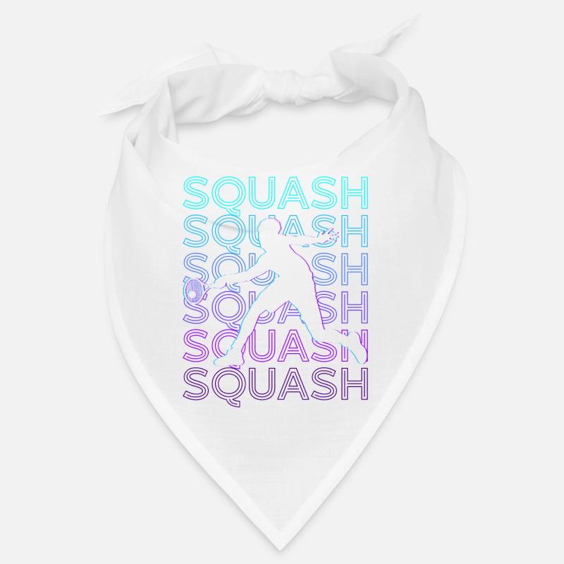 Squash Player Retro Bandana