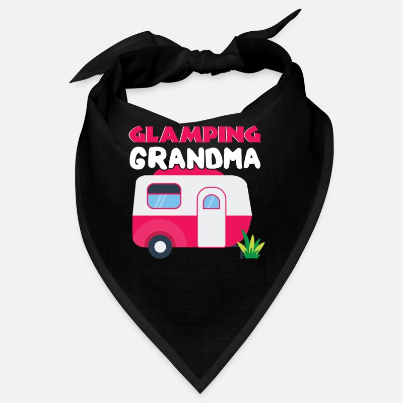 Vacances d’aventure Glamp Grand-mère Grand-mère Camping Bandana