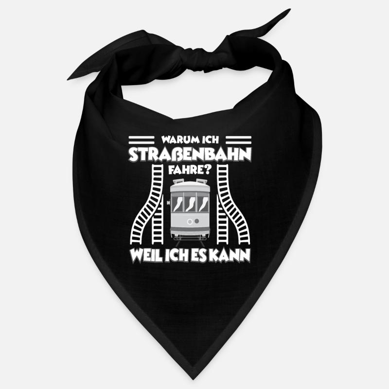 Straßenbahn Straßenbahnfahrer Tram Trambahn Bandana