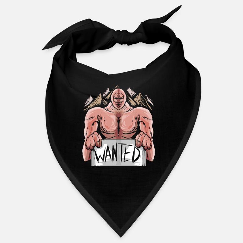 Bigfoot Wanted Bandana