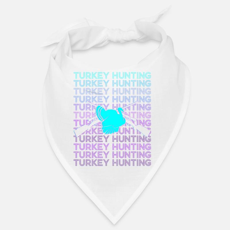 Turkey Hunting Turkey Hunter Retro Bandana
