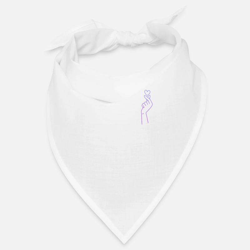 K-Pop - Bandana - Weiß