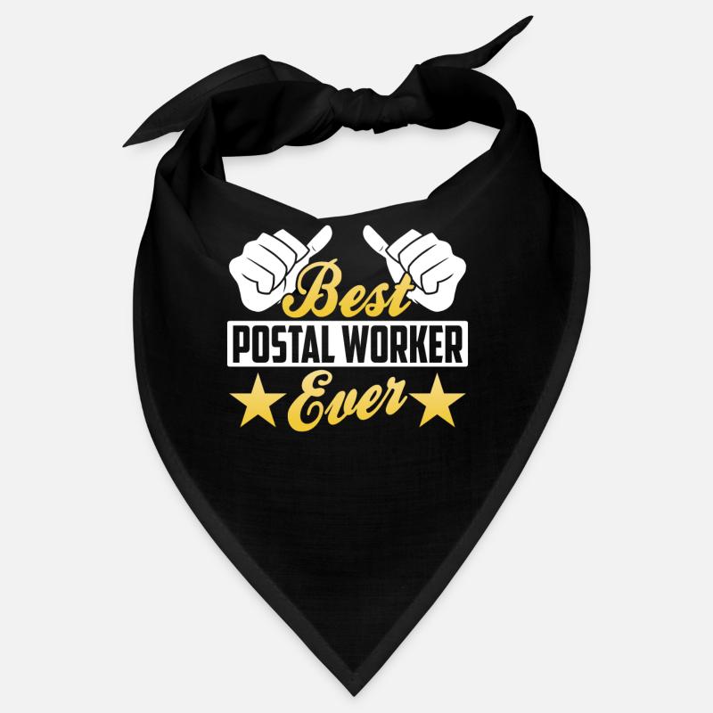The Best Postal Official Ever Postman Postman Bandana