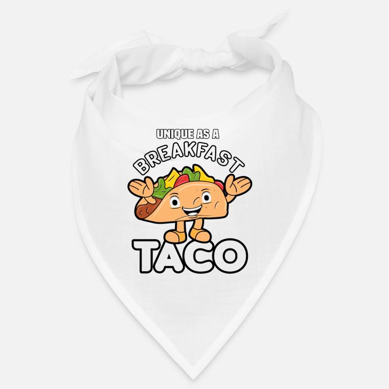 Unique As A Breakfast Taco Funny We Are not A taco Bandana