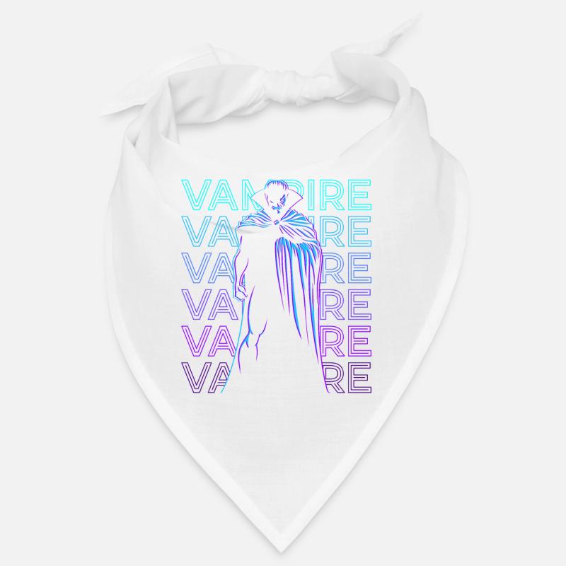 Vampir Blutsauger Retro Bandana