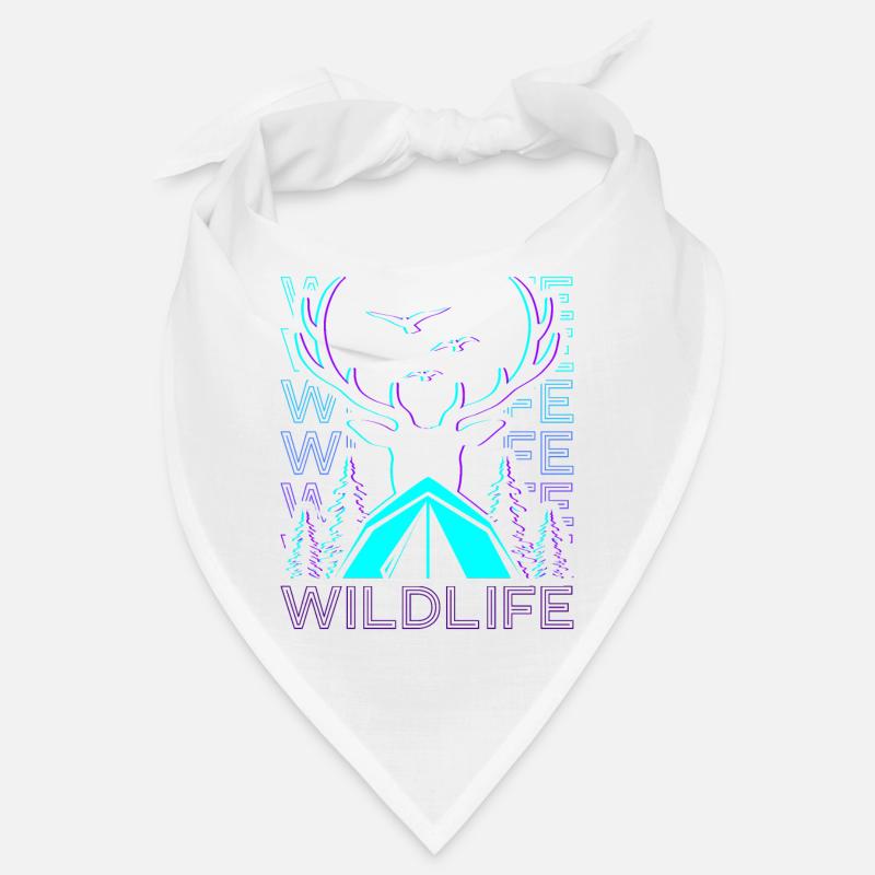 Wildlife Camping Wohnmobil Retro Bandana