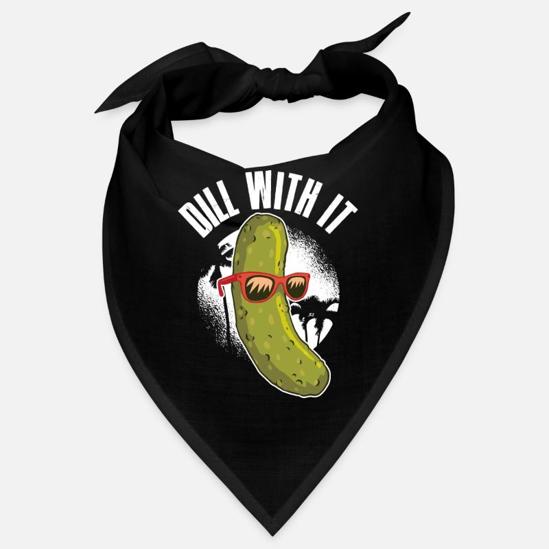 Aneth avec son cadeau de concombre Bandana