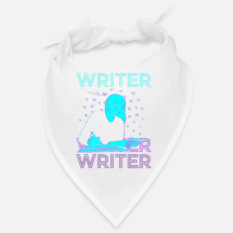 Author Author Writing Retro Bandana