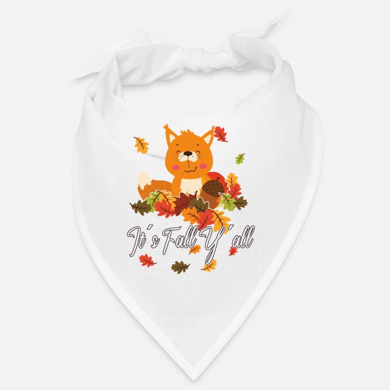 Liebe Eichhörnchen Thanksgiving Herbst Euch Alle Bandana
