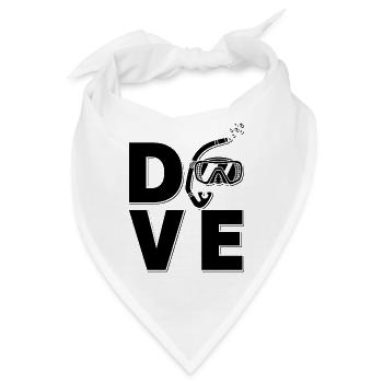 Freitaucher Freitauchen Apnoe Tauchen Geschenkidee - Bandana - Weiß - Vorne