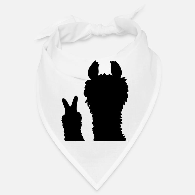 Silhouette No Drama Llama Bandana
