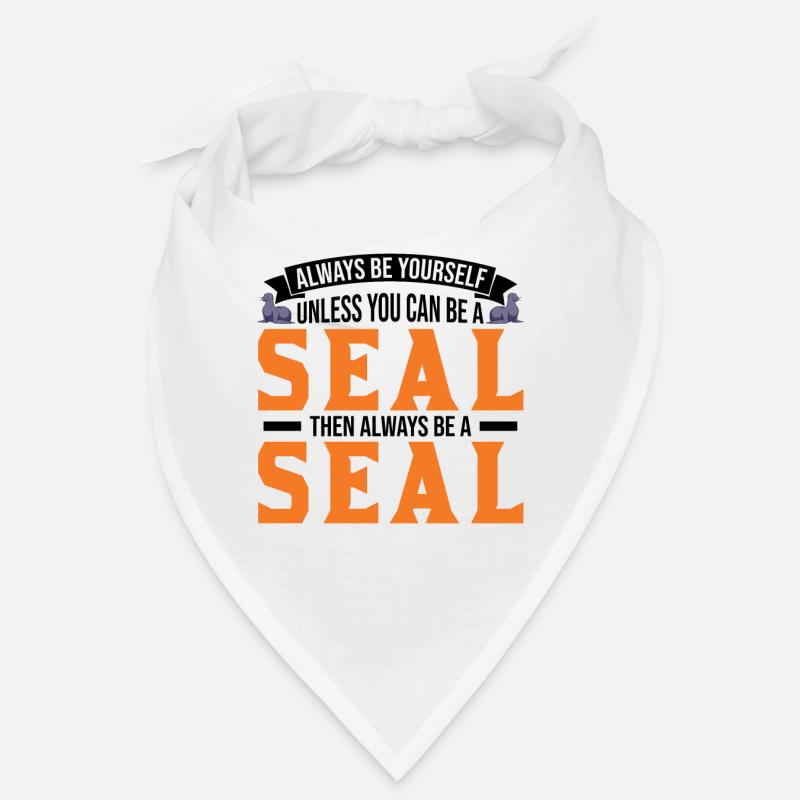 Robbe Geschenk Seal Seelöwe Bandana