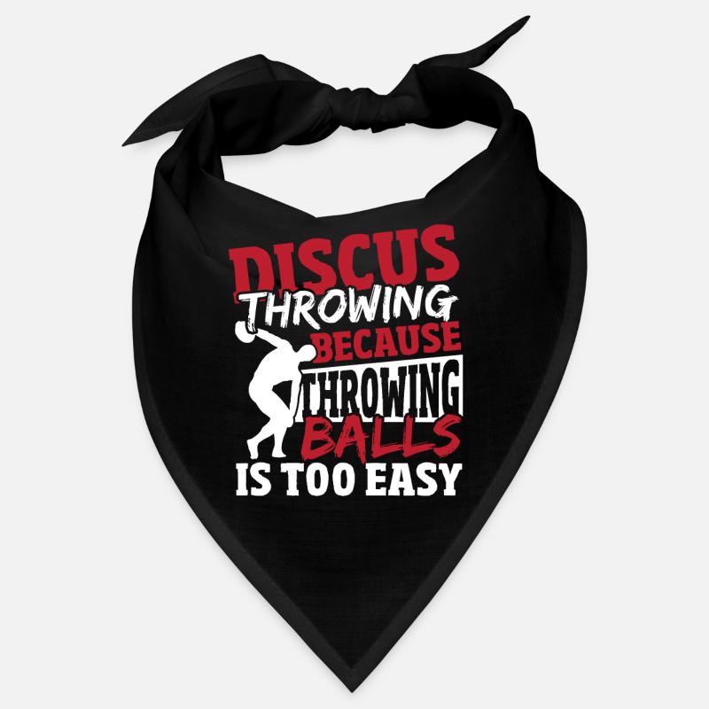 Discus Throwing Throwing Balls Is Too Easy Discus Bandana