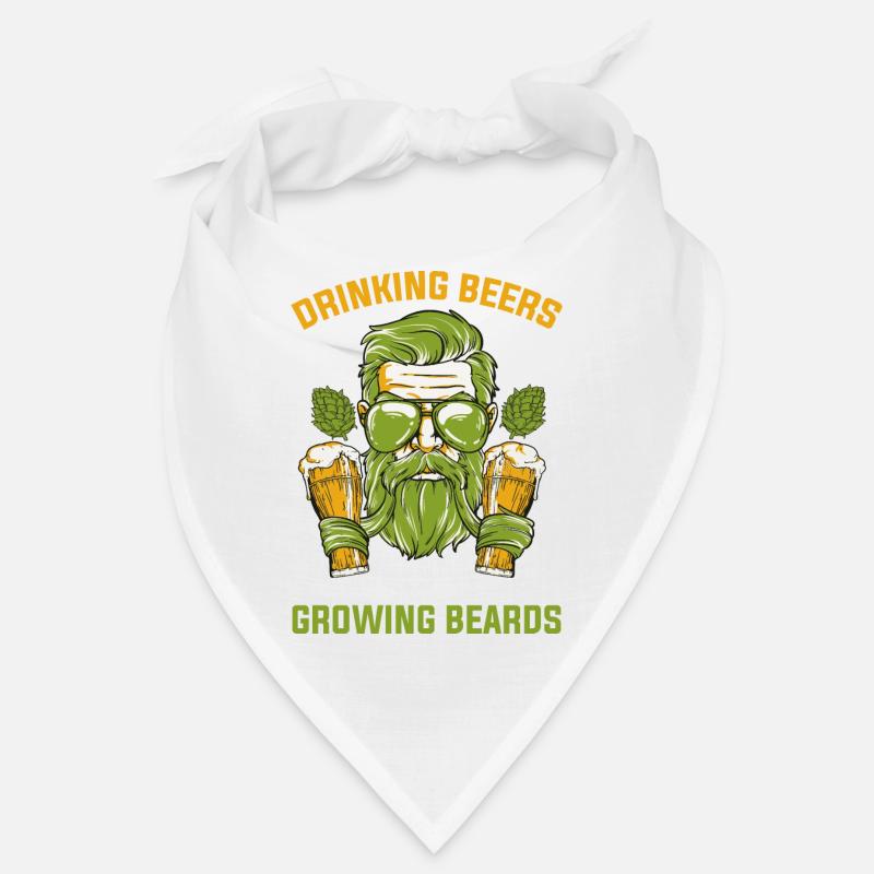 Drinking Beers And Growing Beards Beard Gift Bandana