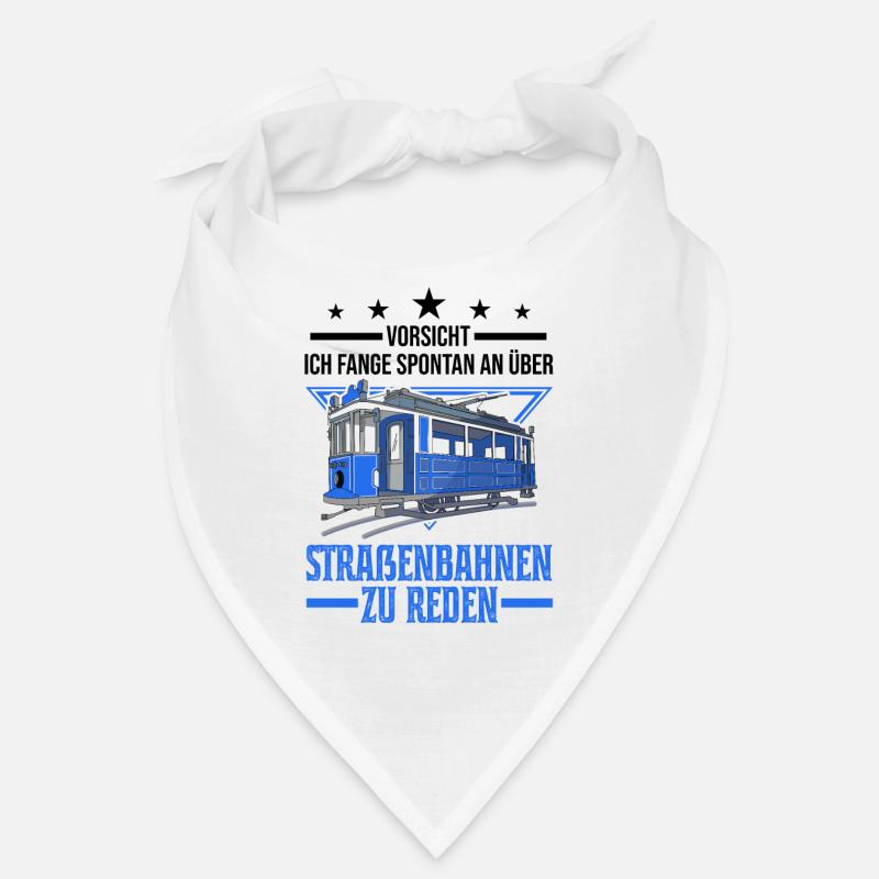 Straßenbahn Geschenk Straßenbahnfahrer Tram S-Bahn Bandana