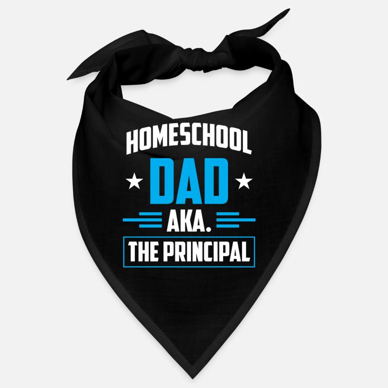 Homeschool Dad Der Schulleiter Homeschooling Papa Bandana
