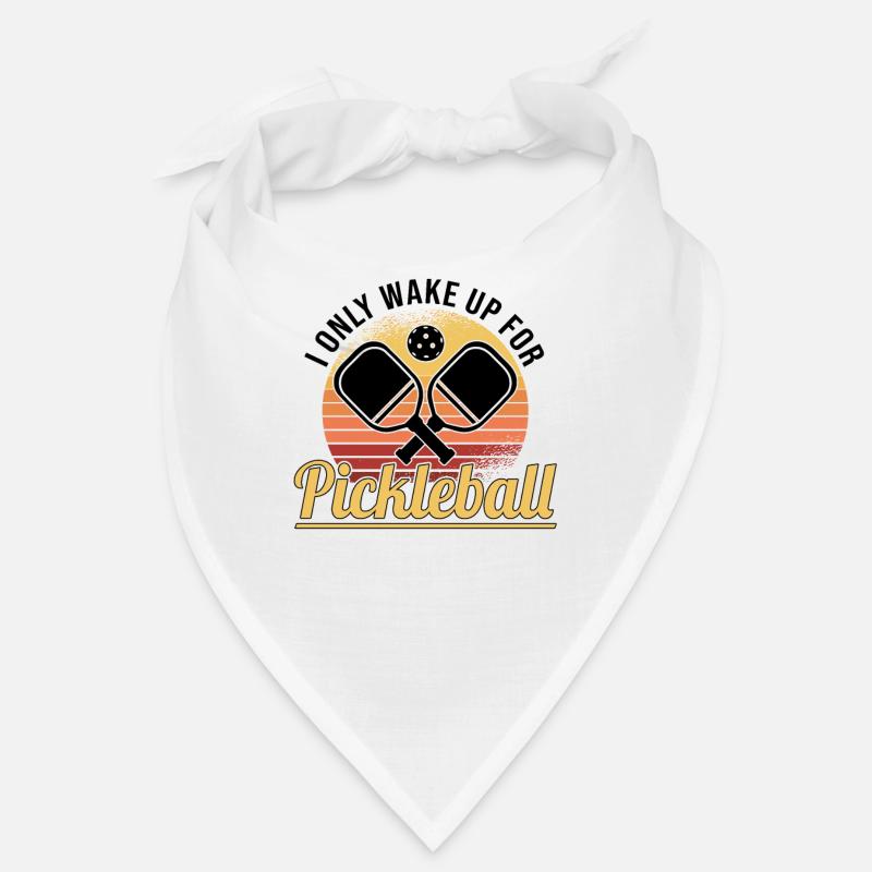 Pickleball Retro Liebe Dinking Pickleballspieler Bandana