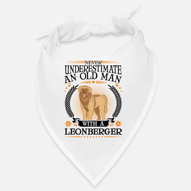 Leonberger Old Man Bandana