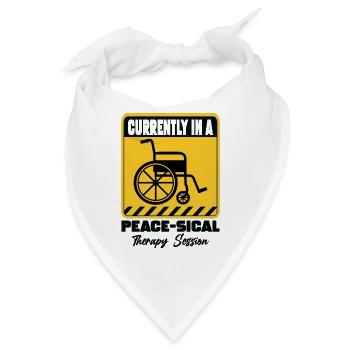 Physical Therapy Currently Peace Physical Therapy - Bandana - Weiß - Vorne