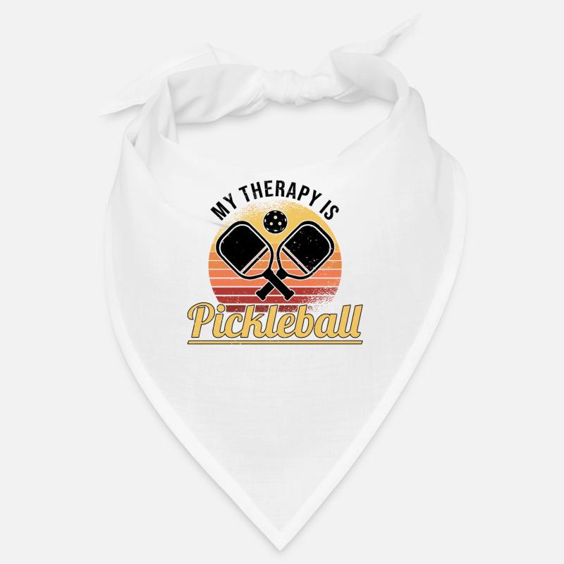 Pickleball Retro Liebe Dinking Pickleballspieler Bandana