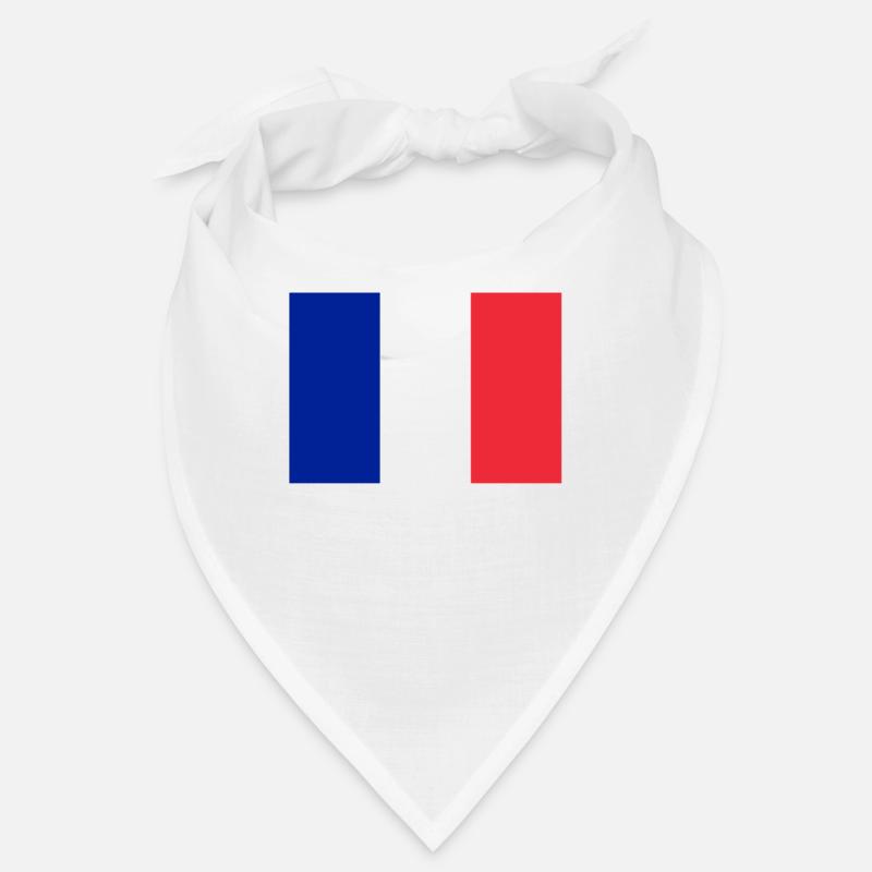 France Paris Eiffel Tower French Flag Fun Bandana