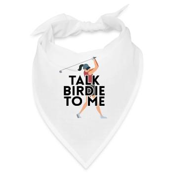 Sprechen Sie Birdie Mit Mir - Bandana - Weiß - Vorne