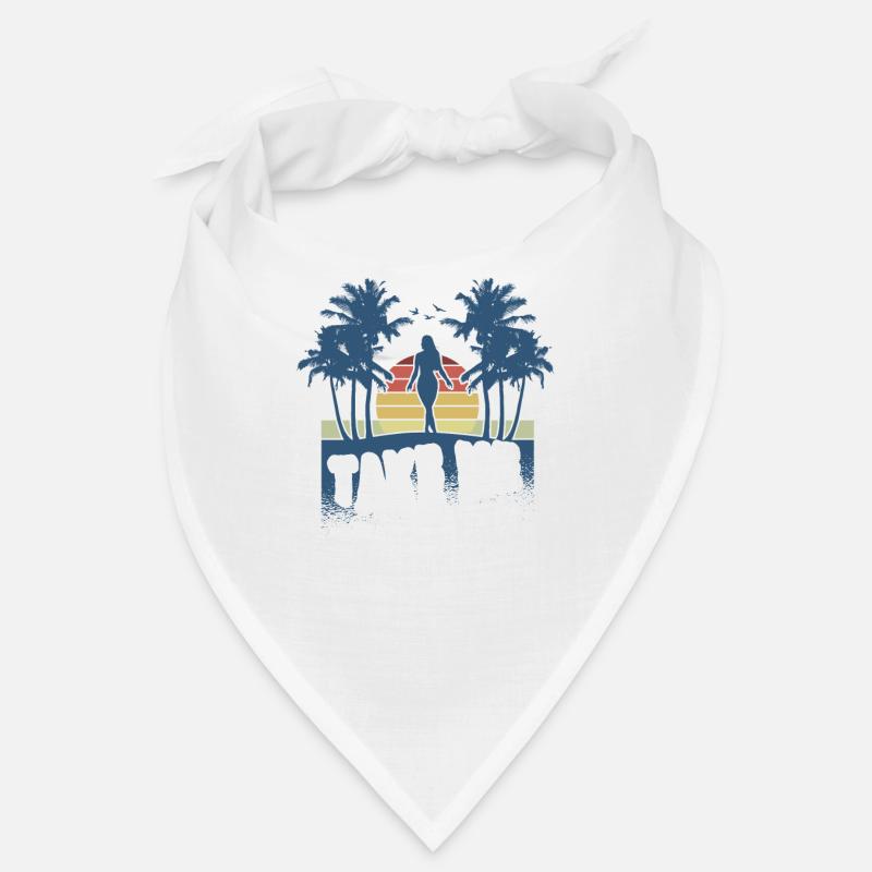 Hawaii - Bandana - Weiß