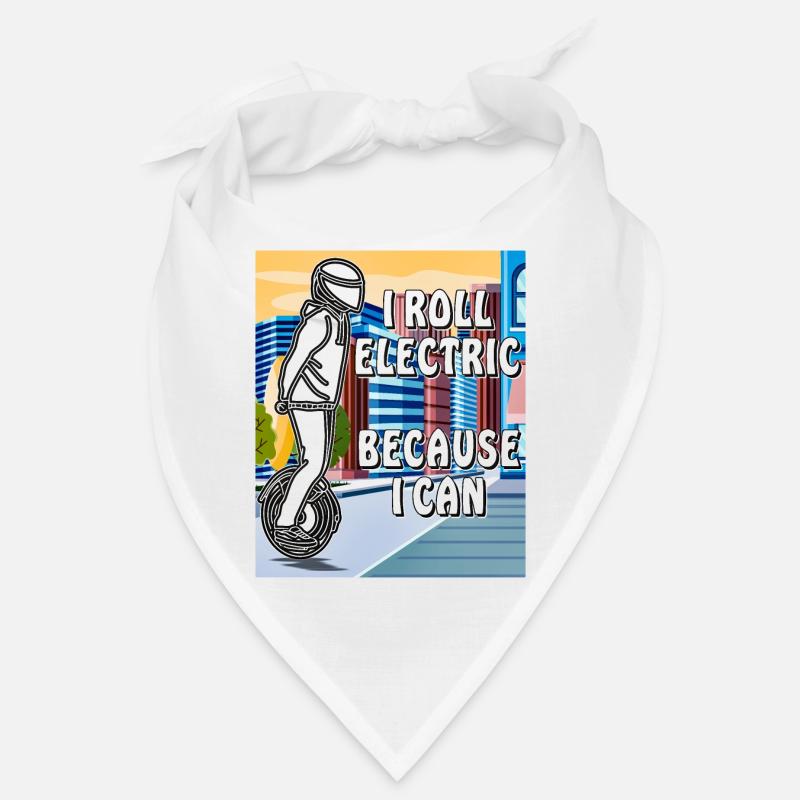 MANN EINRAD I ROLL ELECTRIC BECAUSE I CAN Bandana