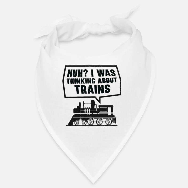 Locomotive de train Transport Passionnés de chemin de fer Bandana