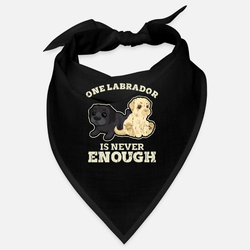 One labrador is never enough - labrador Bandana