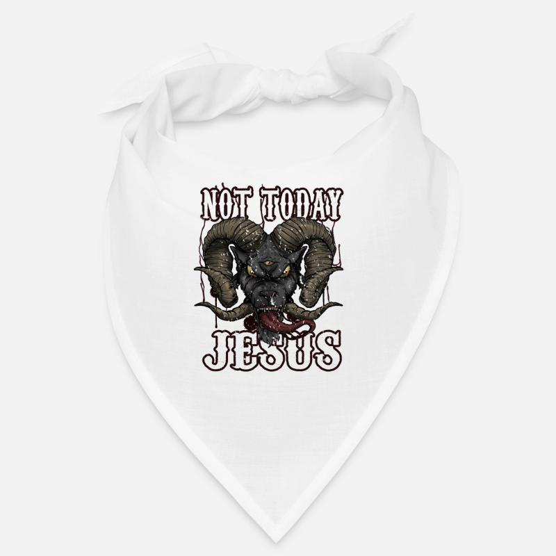 Nicht heute Jesus - Goth Baphomet Ziege Bandana