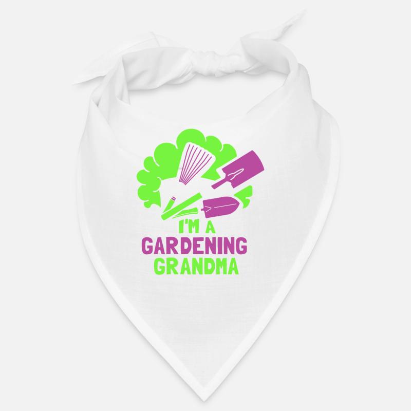 Ich Bin Eine Gärtnernde Oma Großmutter Garten Bandana