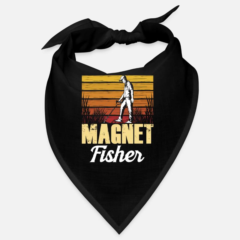 Magnetfischer Magnetfischen Magnet Bandana