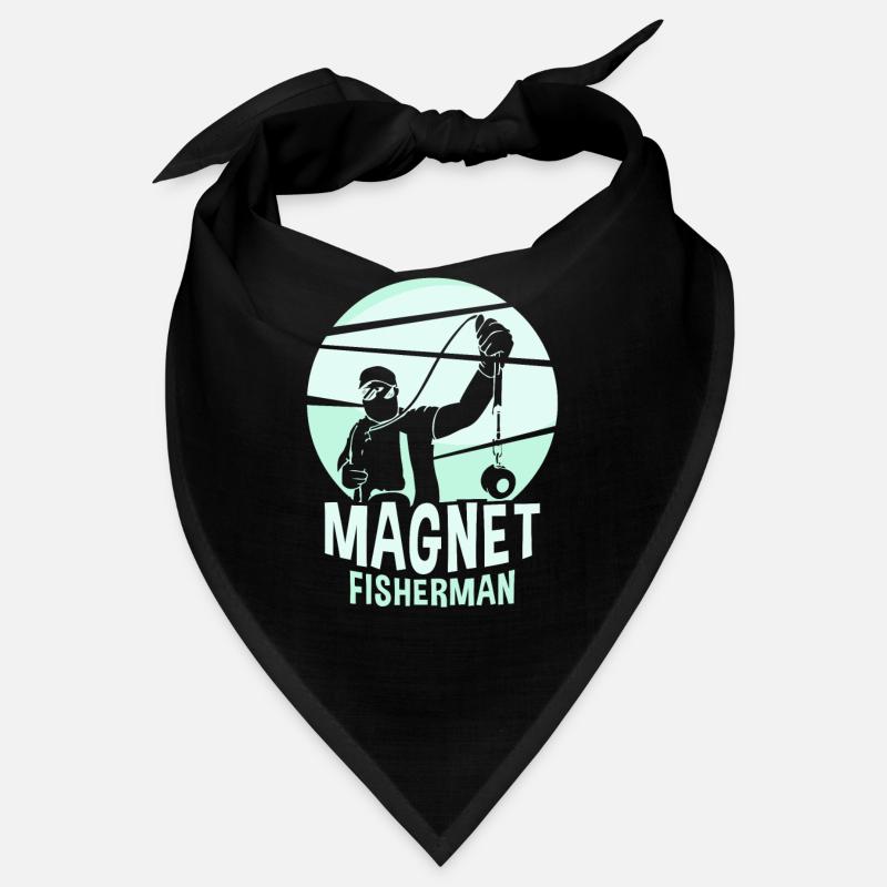 Magnetfischer Magnetfischen Magnet Bandana