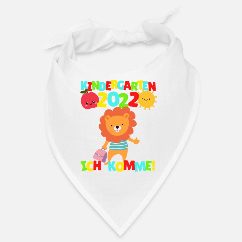 Kindergarten ich komme Löwe Kindergartenkind 2022 Bandana
