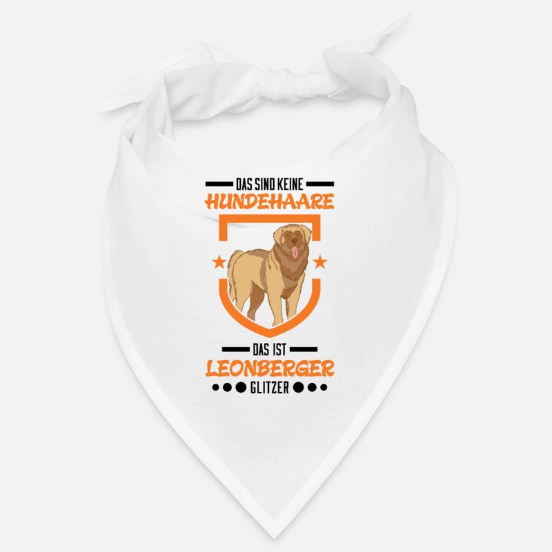 Leonberger Glitzer Bandana