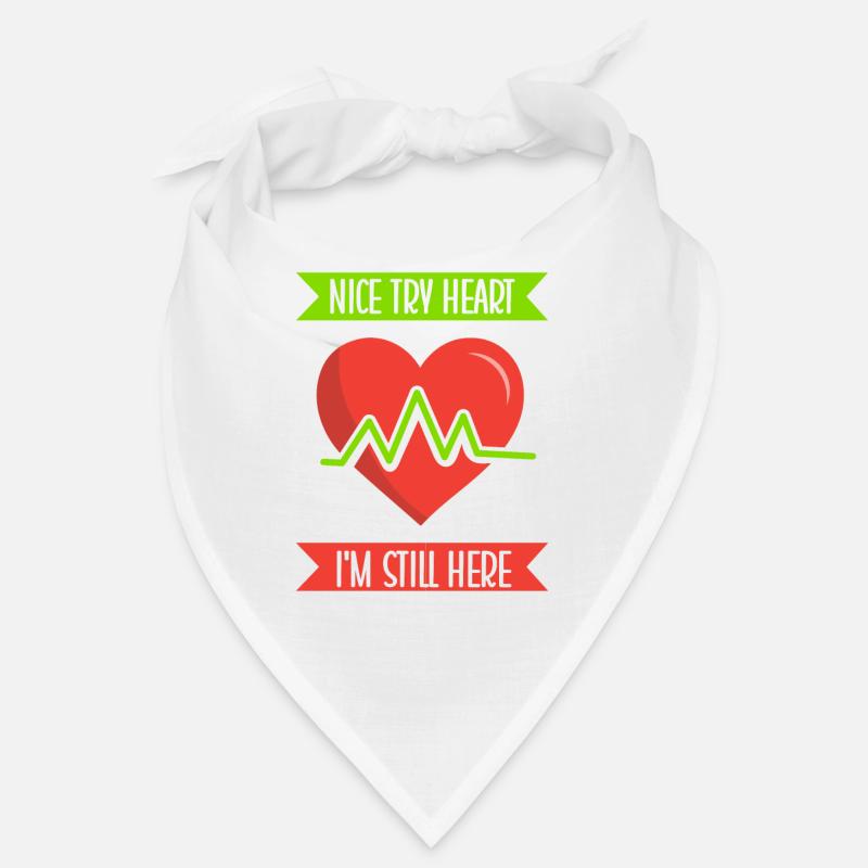 Netter Versuch Herz Ich Bin Immer Noch Hier Bandana