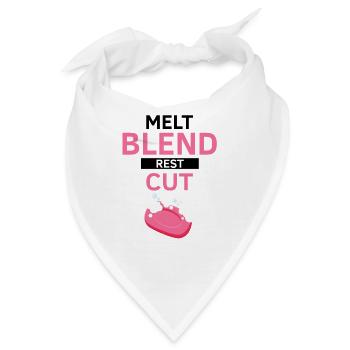 Seifenherstellung Design für Seifensieder Designs - Bandana - Weiß - Vorne