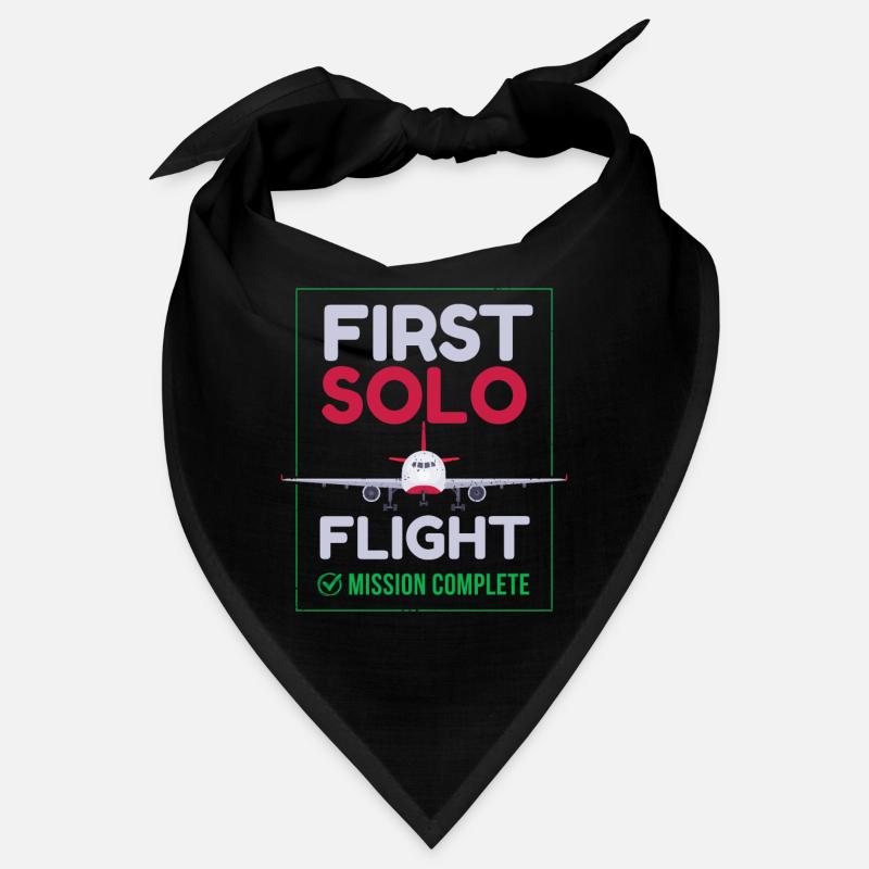 First Solo Flight Aircraft First Flight Bandana