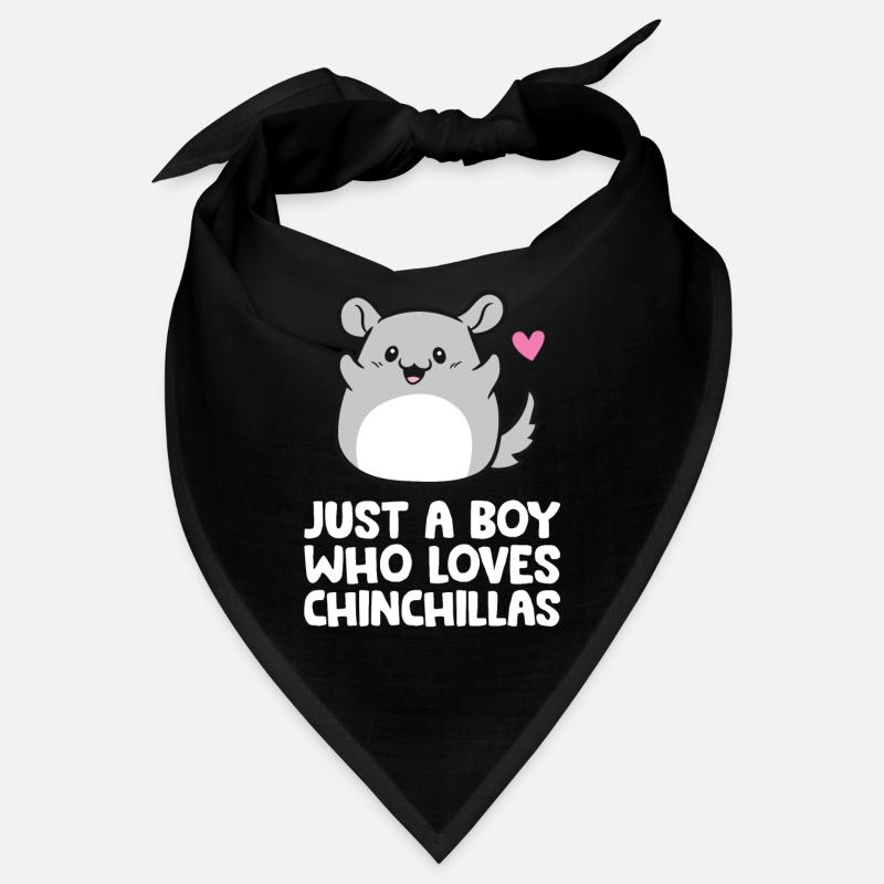 Nur ein Junge, der Chinchillas liebt Bandana