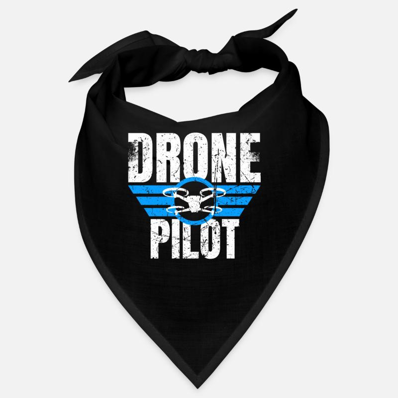 Drone Drone Pilote Drone Opérateur Quadcopter Bandana